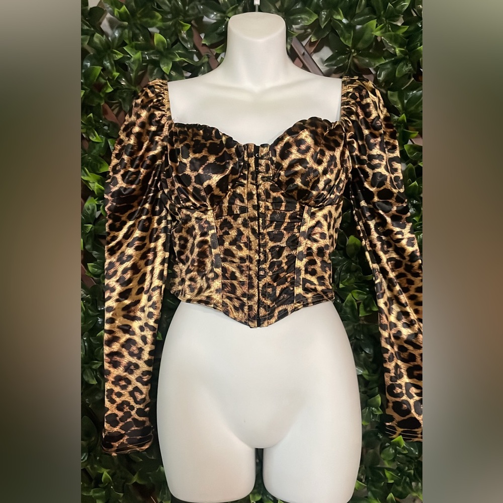 Cheetah corset